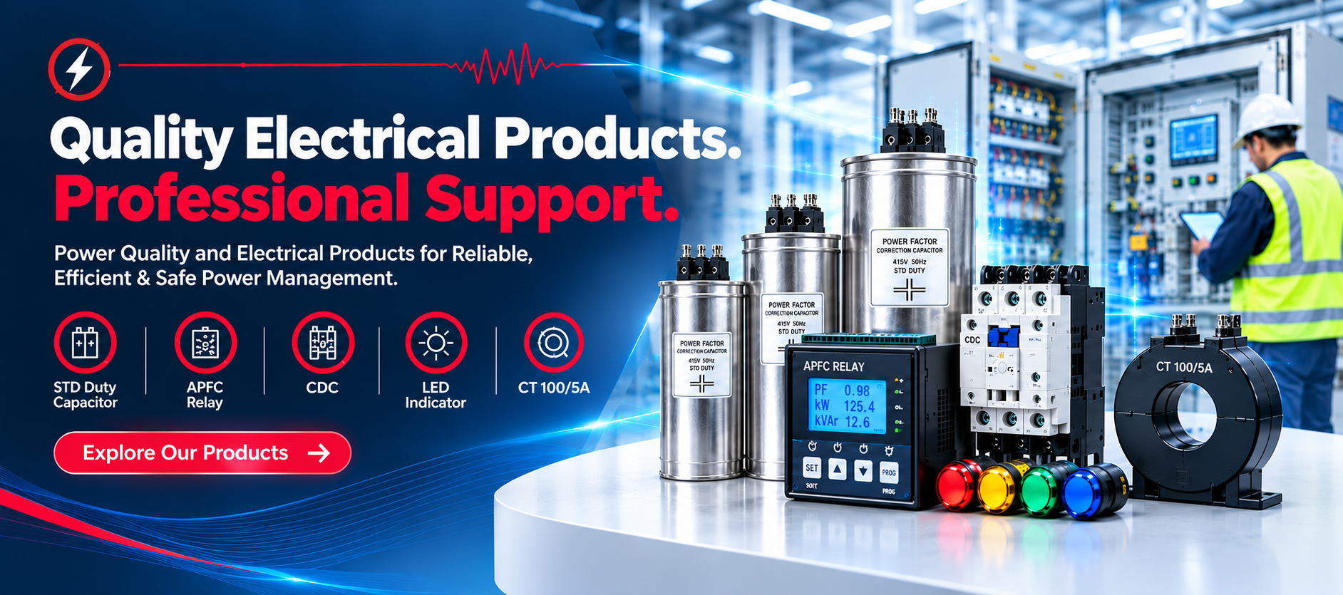 Electrical Products and Solutions - Transparent Infra And Energy Solutions